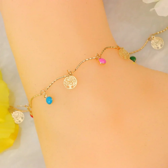 Minimalist Anklet, Sleek & Modern Design, Women’s Fashion, YC110151-A - Picture 7 of 10